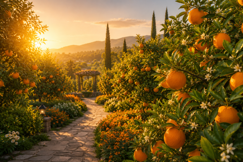 orange plants
